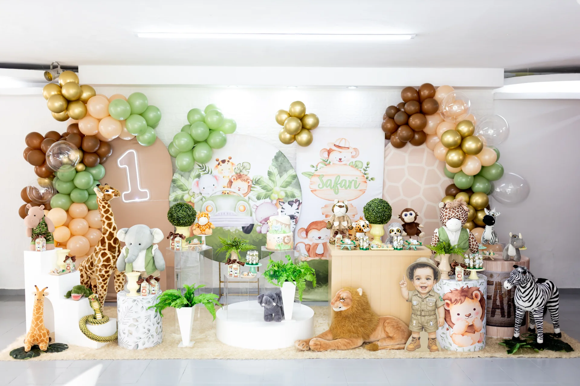 Decoração de festa — Safari